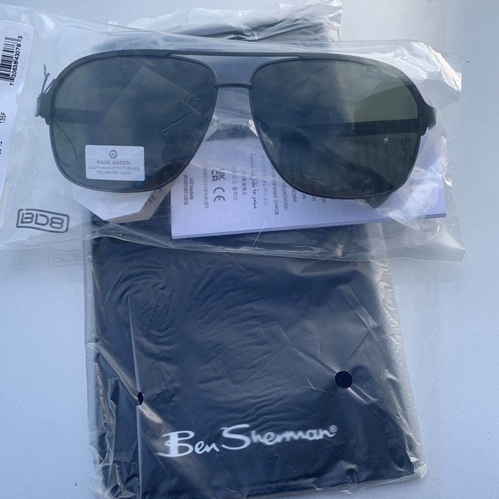NWT Ben Sherman polarized sunglasses